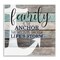 Stupell Industries Family Anchor Through Storm Motivational Wall Plaque Art